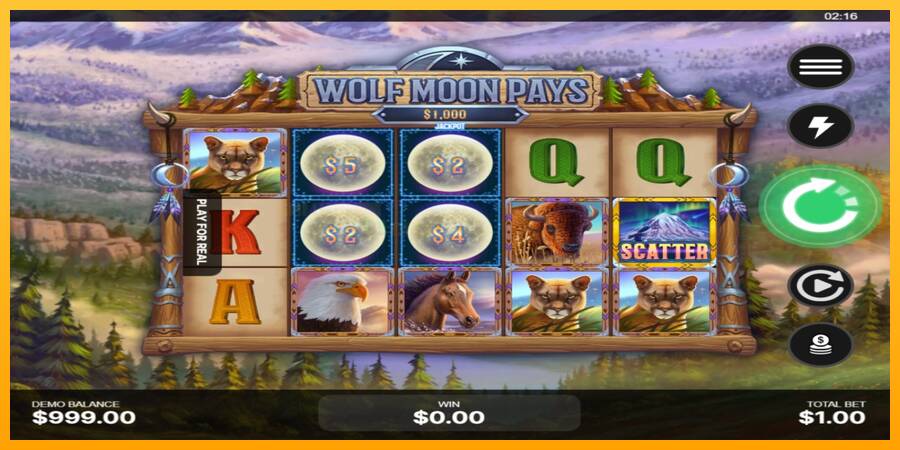 Wolf Moon Pays игрална машина за пари, снимка 2