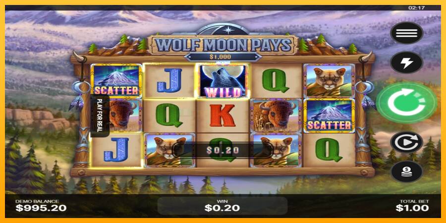 Wolf Moon Pays игрална машина за пари, снимка 3