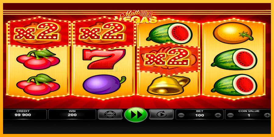 Multi Vegas 81 игрална машина за пари, снимка 1