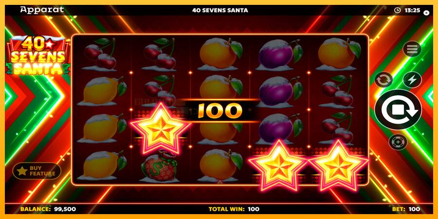 40 Sevens Santa игрална машина за пари, снимка 3