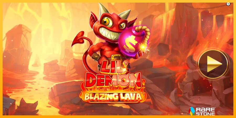 Lil Demon Blazing Lava игрална машина за пари, снимка 1