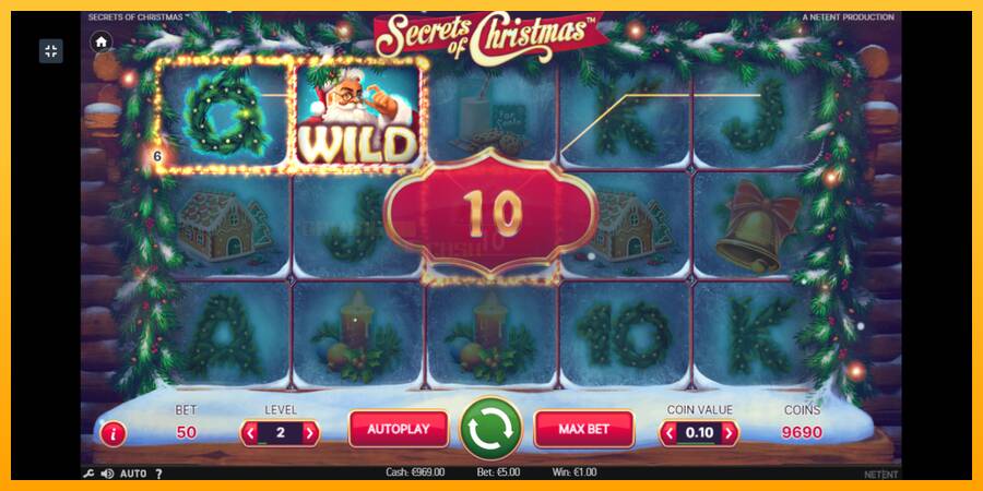 Secrets of Christmas игрална машина за пари, снимка 4