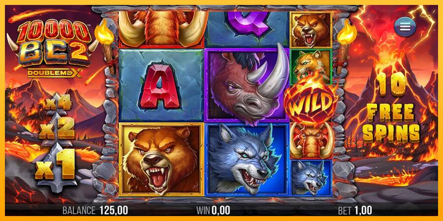 10000 BC DoubleMax 2 игрална машина за пари, снимка 4