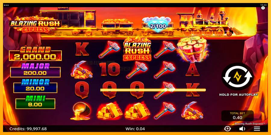 Blazing Rush Express игрална машина за пари, снимка 4