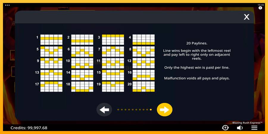 Blazing Rush Express игрална машина за пари, снимка 7