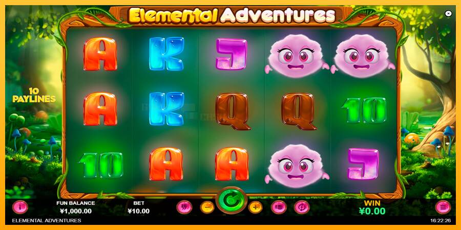 Elemental Adventures игрална машина за пари, снимка 1