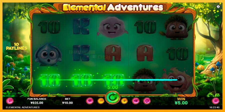 Elemental Adventures игрална машина за пари, снимка 3