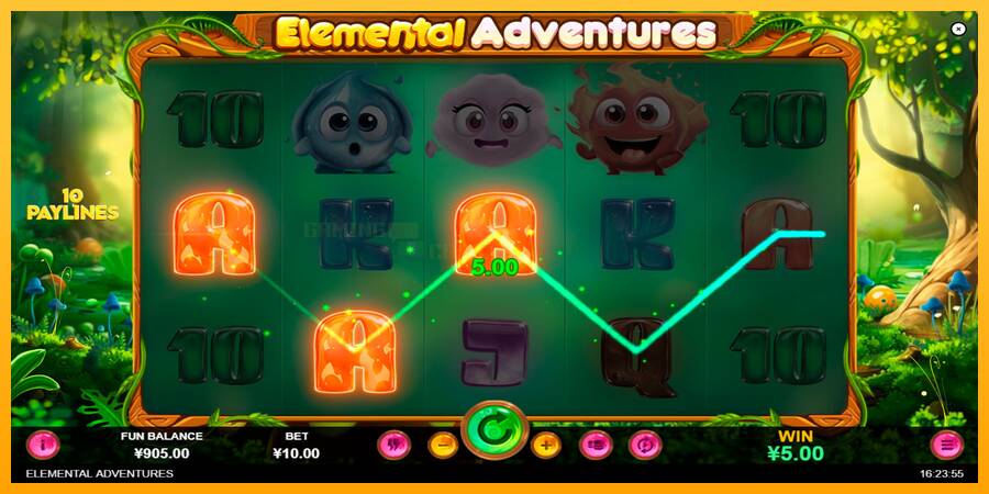 Elemental Adventures игрална машина за пари, снимка 4