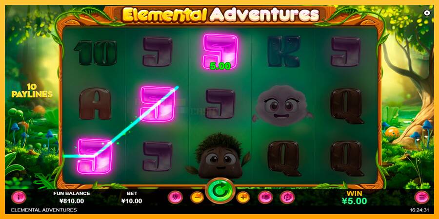 Elemental Adventures игрална машина за пари, снимка 5