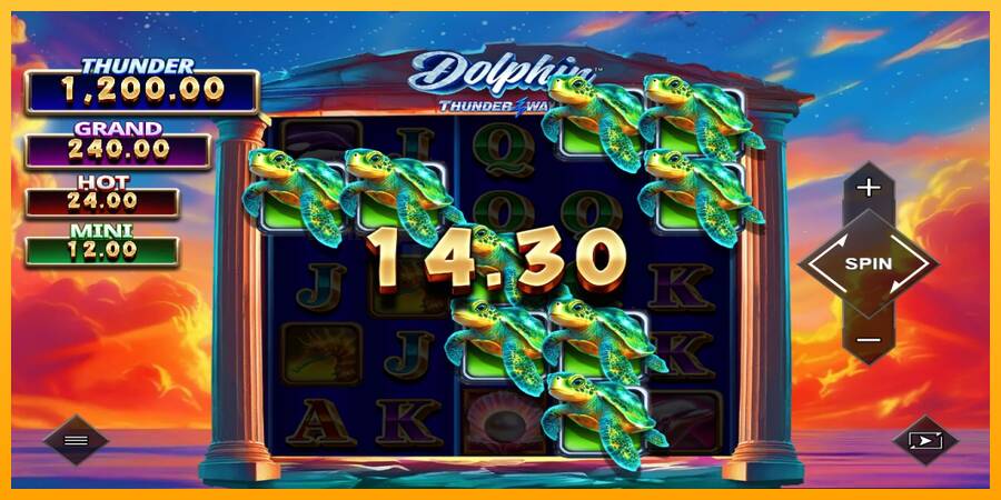 Dolphin Thunder Ways игрална машина за пари, снимка 2