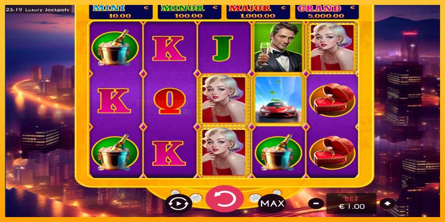 Luxury Jackpots игрална машина за пари, снимка 1