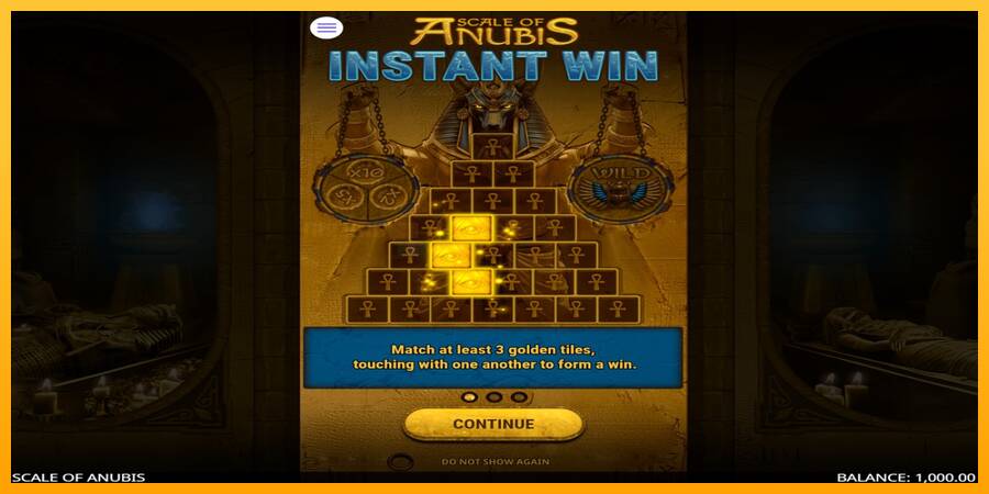 Scale of Anubis игрална машина за пари, снимка 1