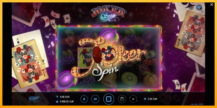 Joker Spin игрална машина за пари, снимка 3