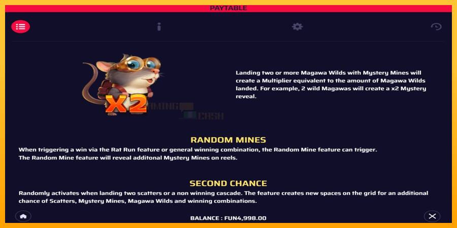 Magawa VS Mines игрална машина за пари, снимка 6