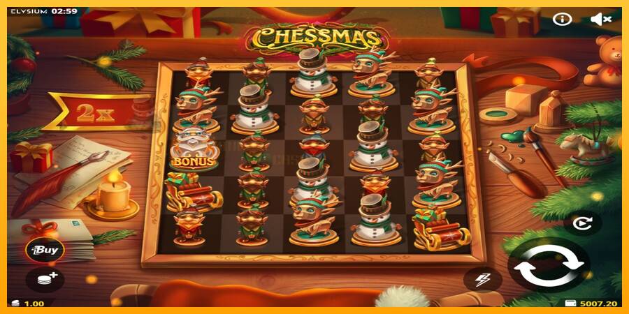 Chessmas игрална машина за пари, снимка 2