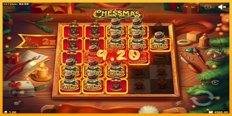 Chessmas игрална машина за пари, снимка 3