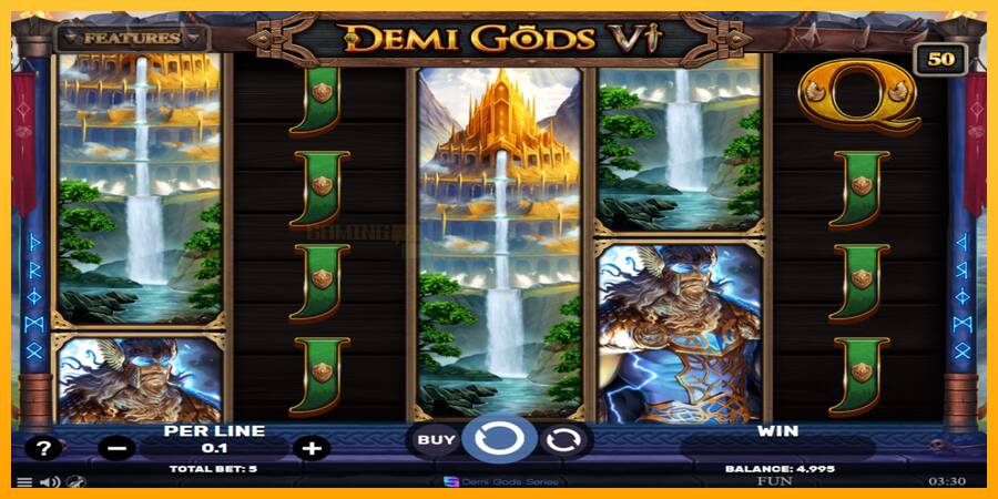 Demi Gods 6 игрална машина за пари, снимка 2