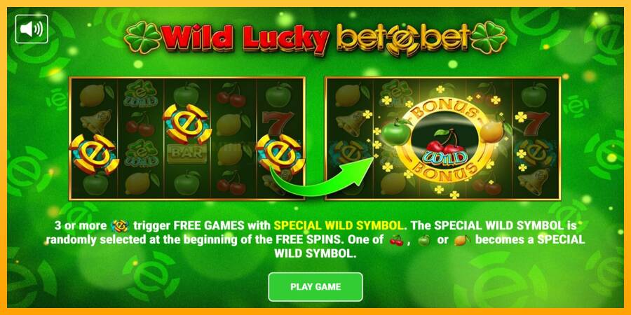 Wild Lucky Betebet игрална машина за пари, снимка 1