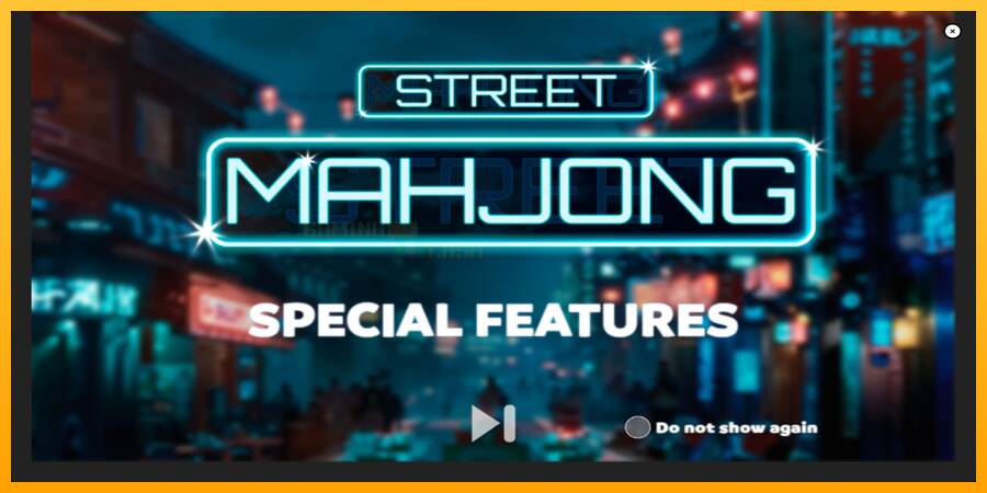 Street Mahjong игрална машина за пари, снимка 1