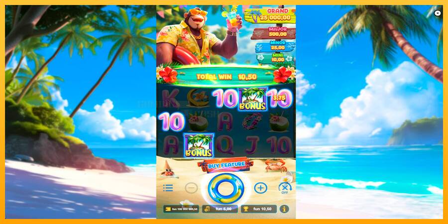 Surf Monkey игрална машина за пари, снимка 2