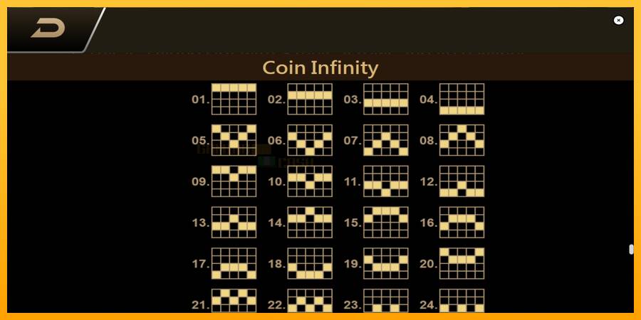 Coin Infinity Surge Reel игрална машина за пари, снимка 7