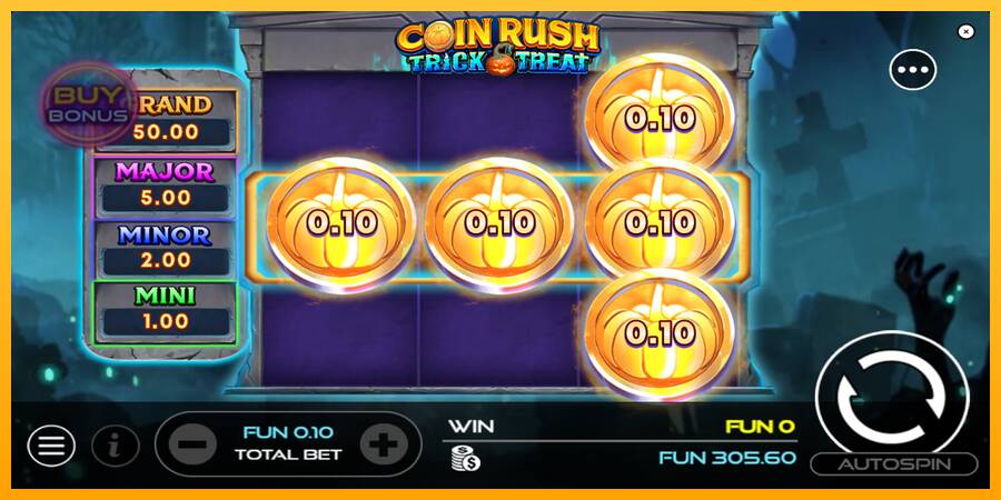 Coin Rush: Trick o Treat игрална машина за пари, снимка 3