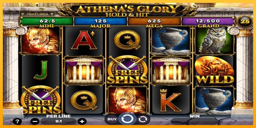 Athenas Glory Hold & Hit игрална машина за пари, снимка 1