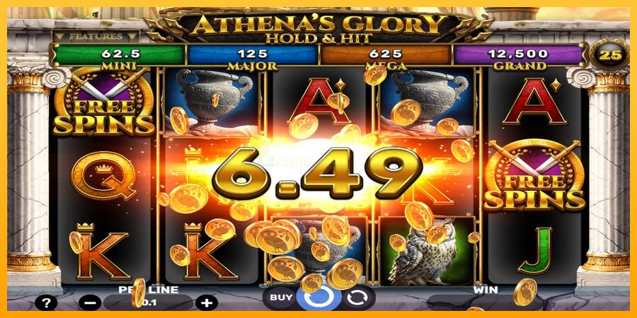 Athenas Glory Hold & Hit игрална машина за пари, снимка 3