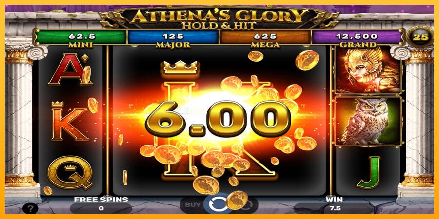 Athenas Glory Hold & Hit игрална машина за пари, снимка 5