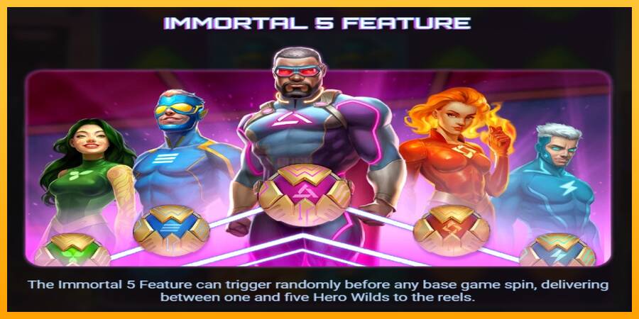 Immortal 5 игрална машина за пари, снимка 6