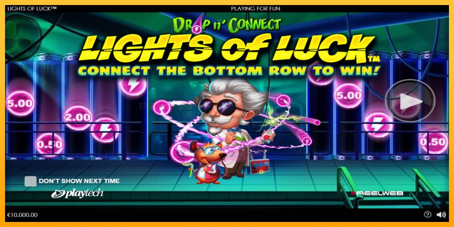 Lights of Luck игрална машина за пари, снимка 1