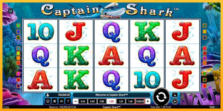 Captain Shark игрална машина за пари, снимка 1