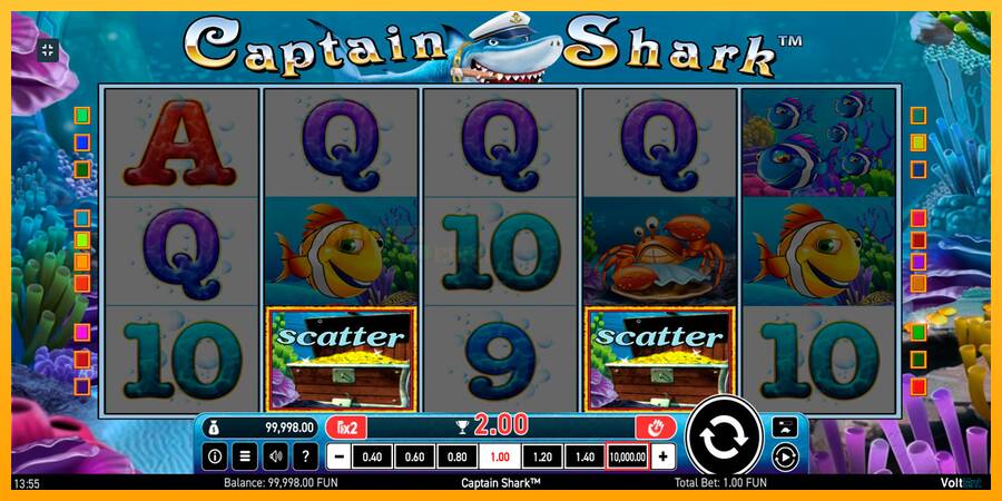 Captain Shark игрална машина за пари, снимка 2