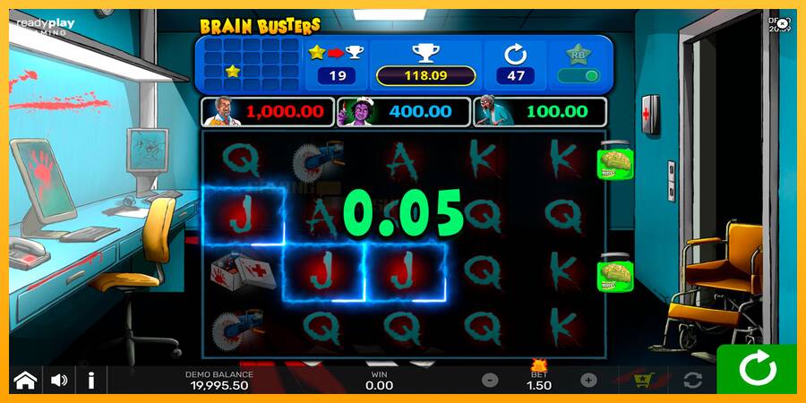 Brain Busters игрална машина за пари, снимка 2