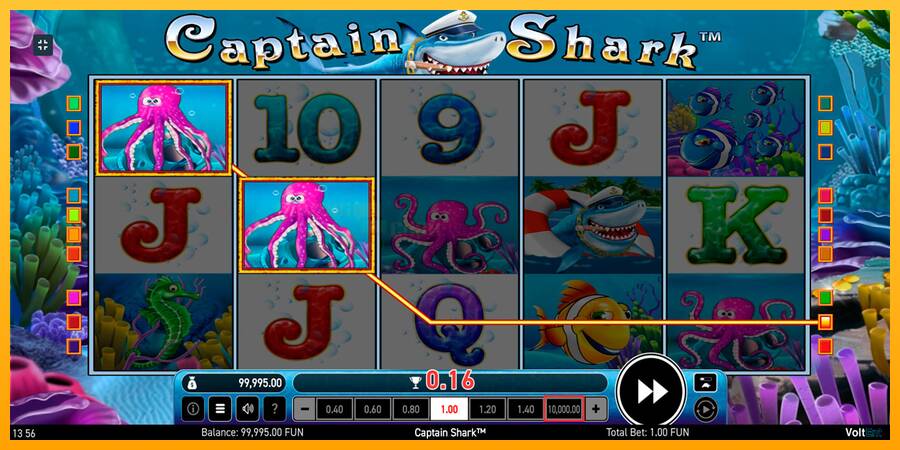 Captain Shark игрална машина за пари, снимка 6