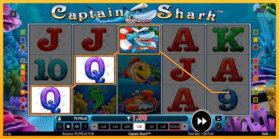 Captain Shark игрална машина за пари, снимка 7