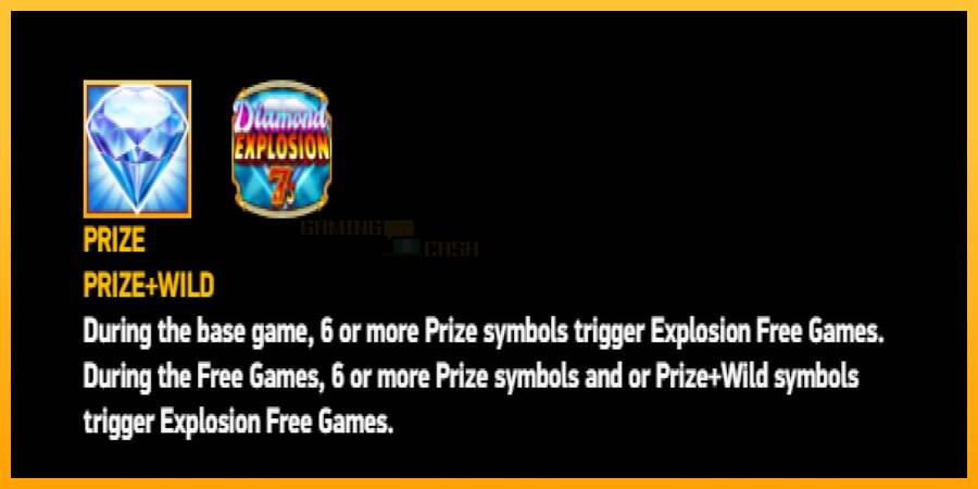 Diamond Explosion 7s SE игрална машина за пари, снимка 4