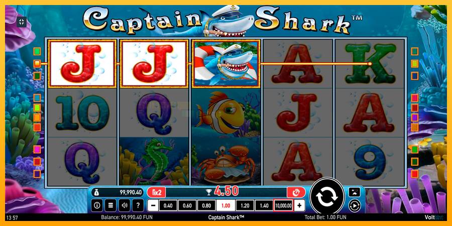 Captain Shark игрална машина за пари, снимка 8