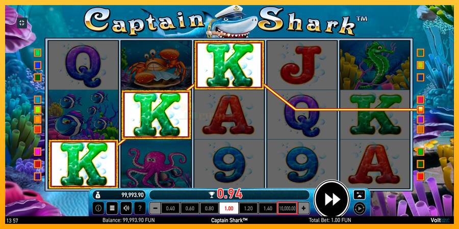 Captain Shark игрална машина за пари, снимка 9