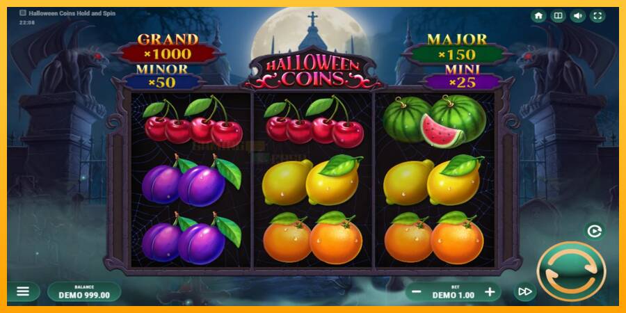 Halloween Coins Hold and Spin игрална машина за пари, снимка 2