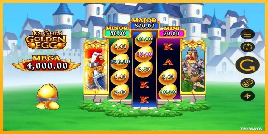 Knights of the Golden Egg игрална машина за пари, снимка 2