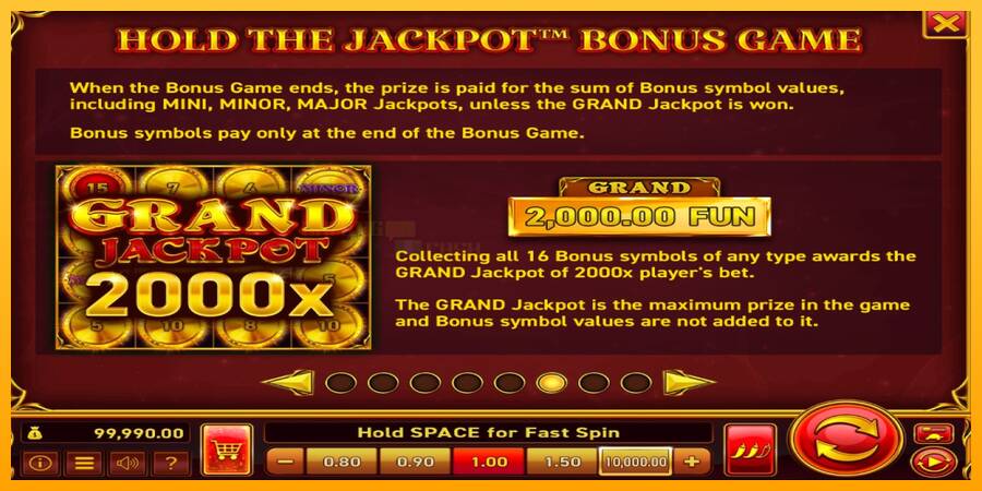 16 Coins Grand Gold Edition Halloween Jackpots игрална машина за пари, снимка 5