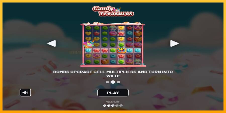 Candy Treasures игрална машина за пари, снимка 1