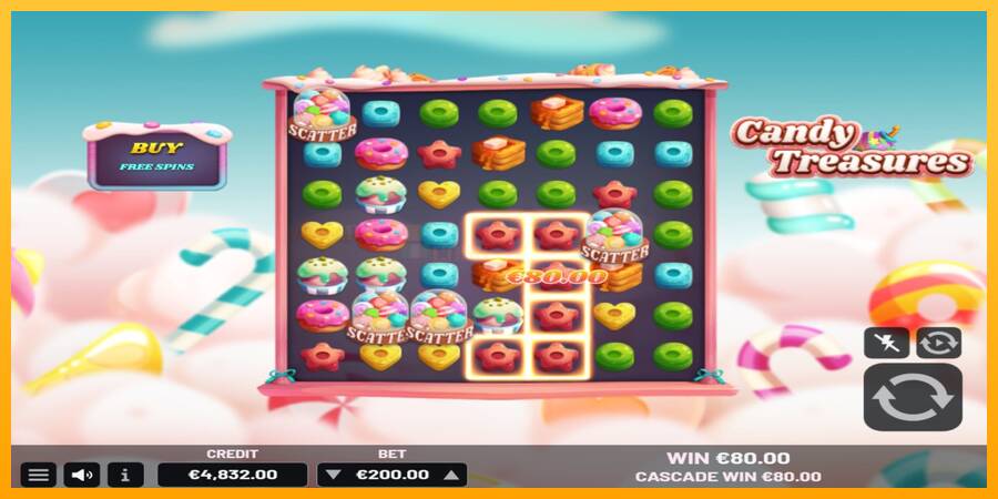 Candy Treasures игрална машина за пари, снимка 3