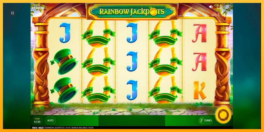 Rainbow Jackpots игрална машина за пари, снимка 1