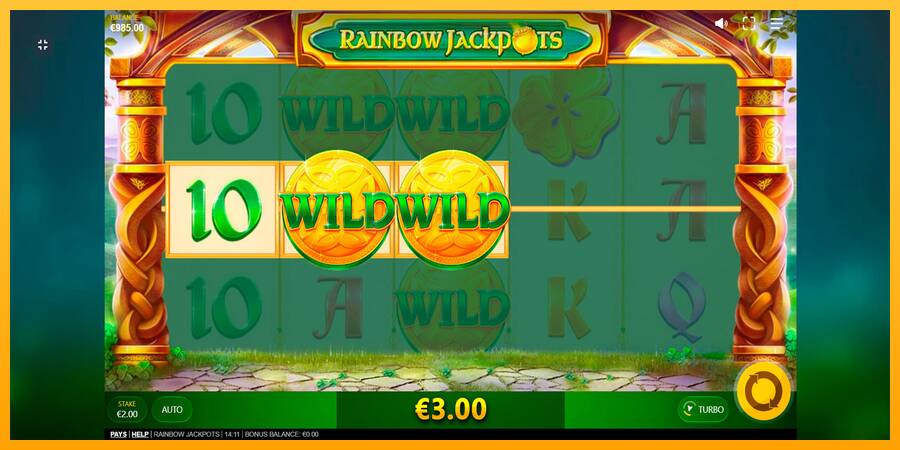 Rainbow Jackpots игрална машина за пари, снимка 3