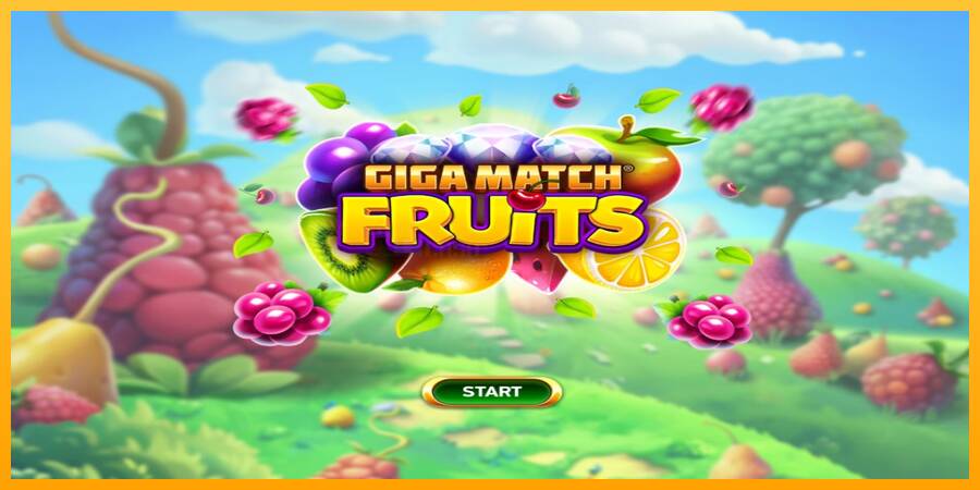 Giga Match Fruits игрална машина за пари, снимка 1