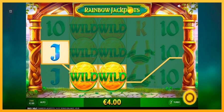 Rainbow Jackpots игрална машина за пари, снимка 5