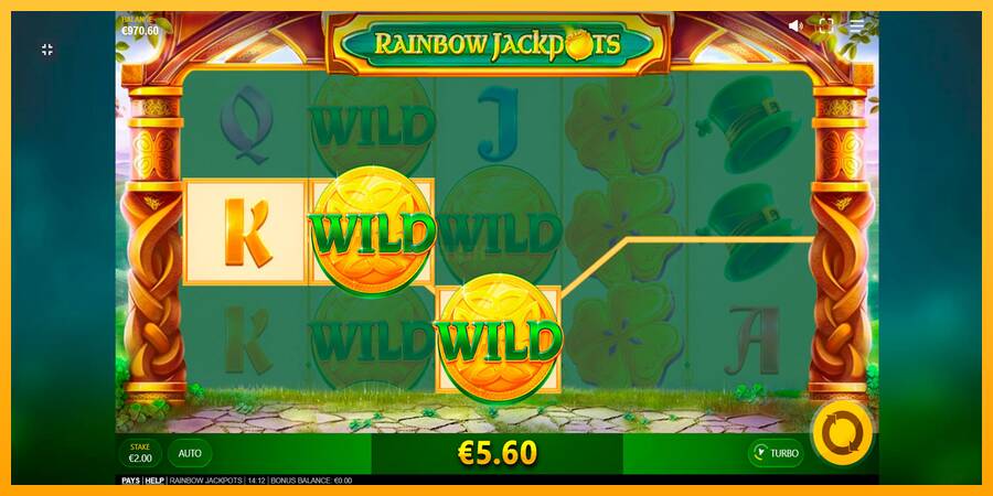 Rainbow Jackpots игрална машина за пари, снимка 6