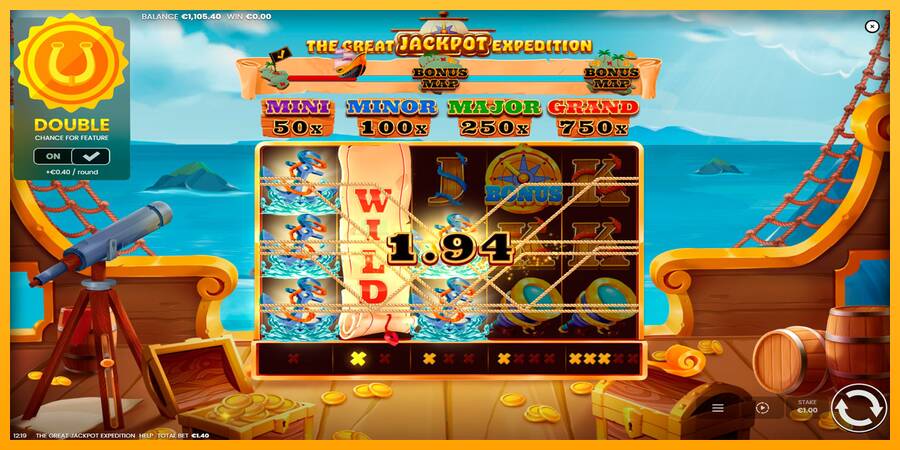 The Great Jackpot Expedition игрална машина за пари, снимка 5